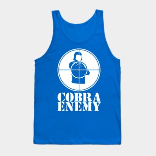 Cobra Enemy - White Tank Top